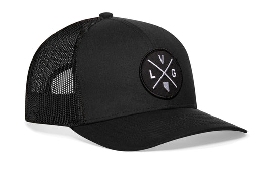 Las Vegas Trucker Hat | Black LVG X Snapback