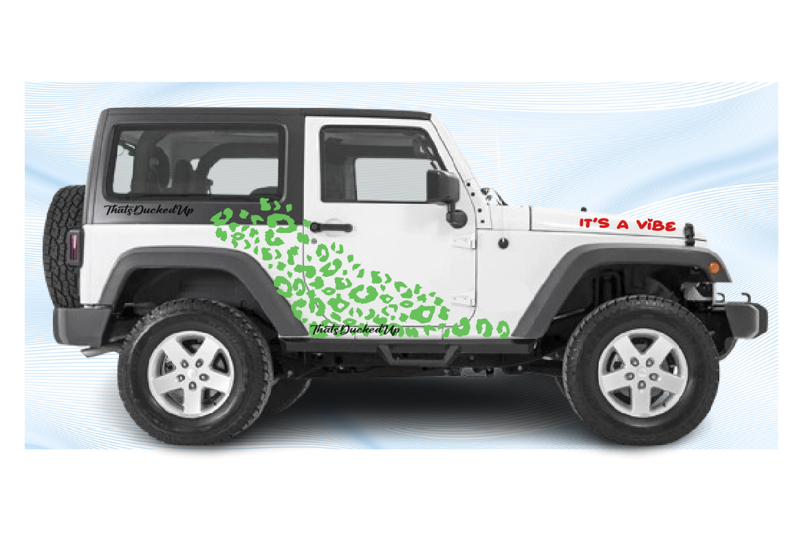 Leopard Print Side Graphics