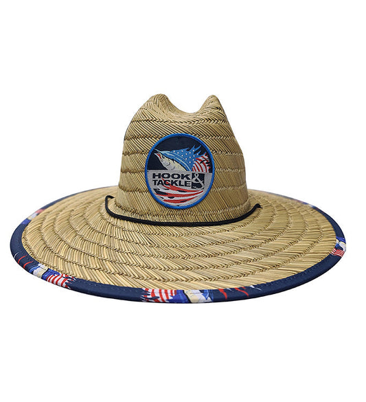 Sails & Stripes Straw Hat
