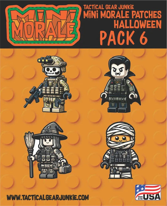 Mini Morale - Halloween Patch Pack 6