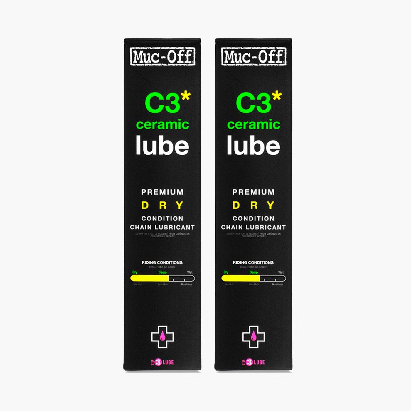 2 x C3 Dry Weather Lube - 4.1 fl oz