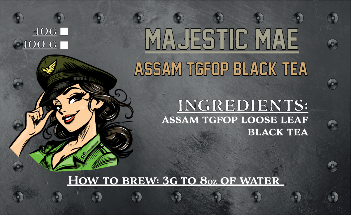 Majestic Mae | Smooth Black Loose Leaf Assam Tea