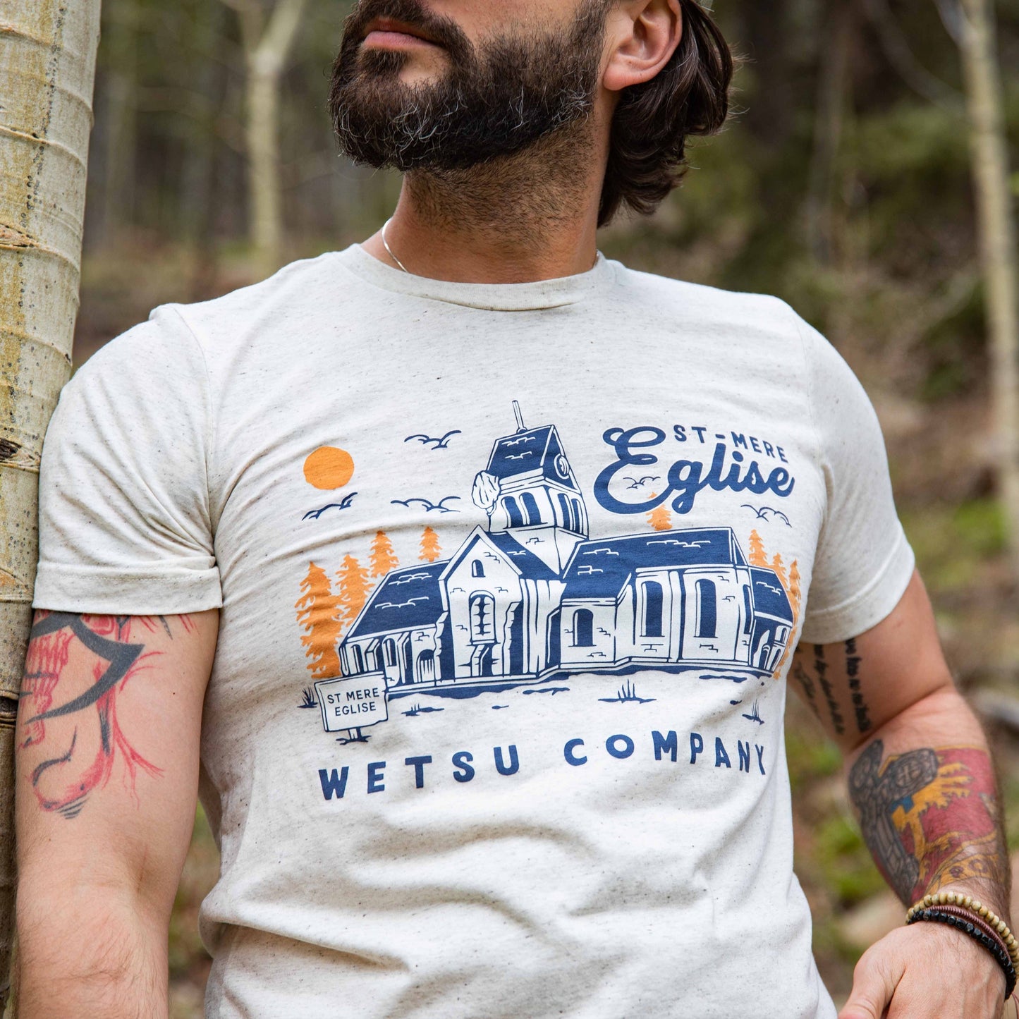 St Mere Eglise Athletic Shirt