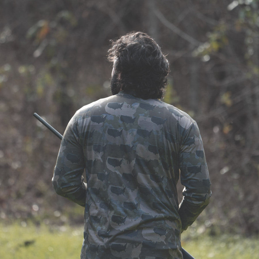 USA Camo - Long Sleeve Shirt