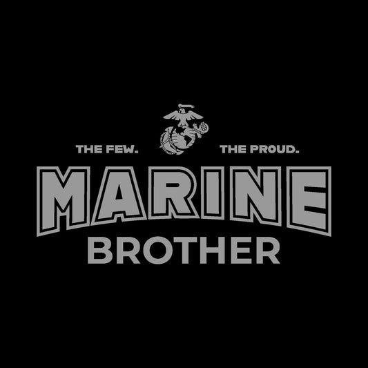 Marines Brother Youth Hood (Black)