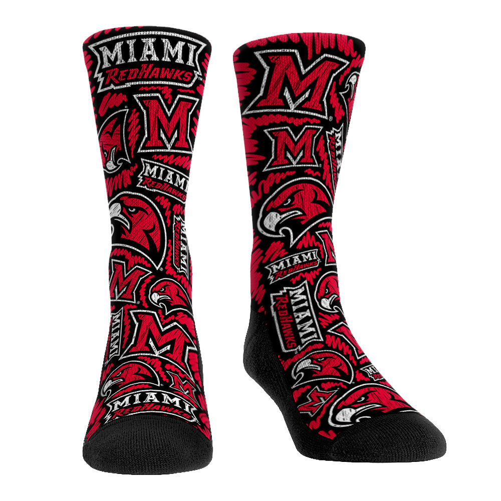 Miami RedHawks - Logo Sketch