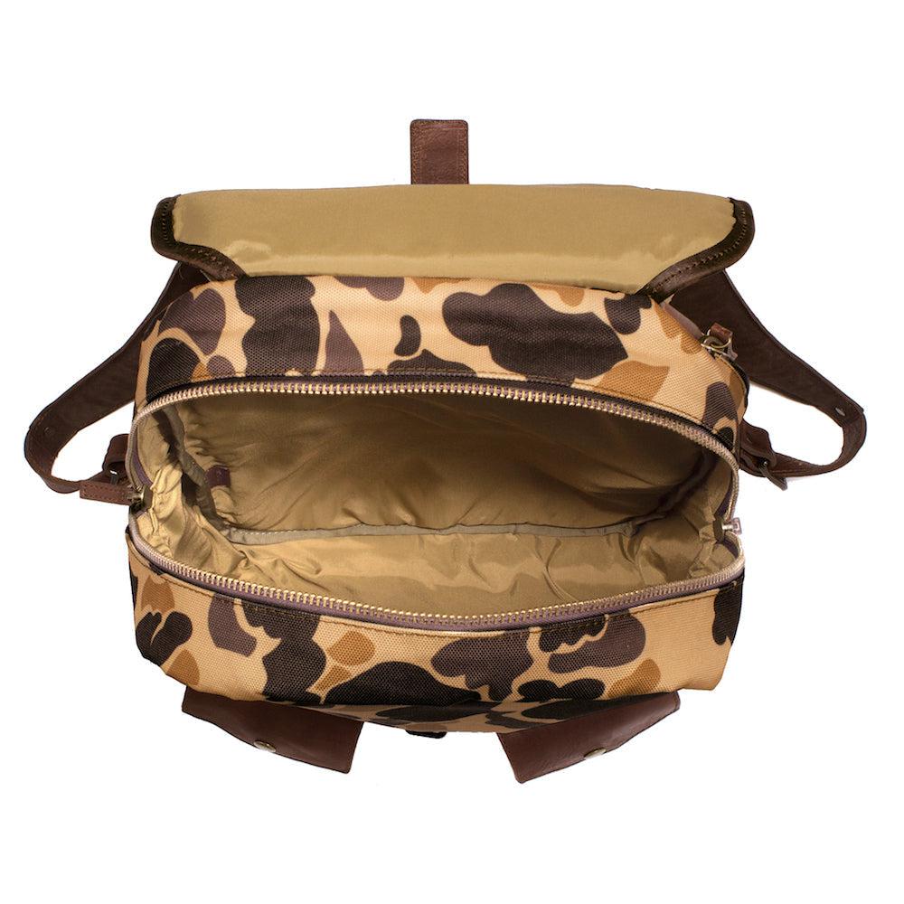 Campaign Leather & Waxed Canvas Backpack