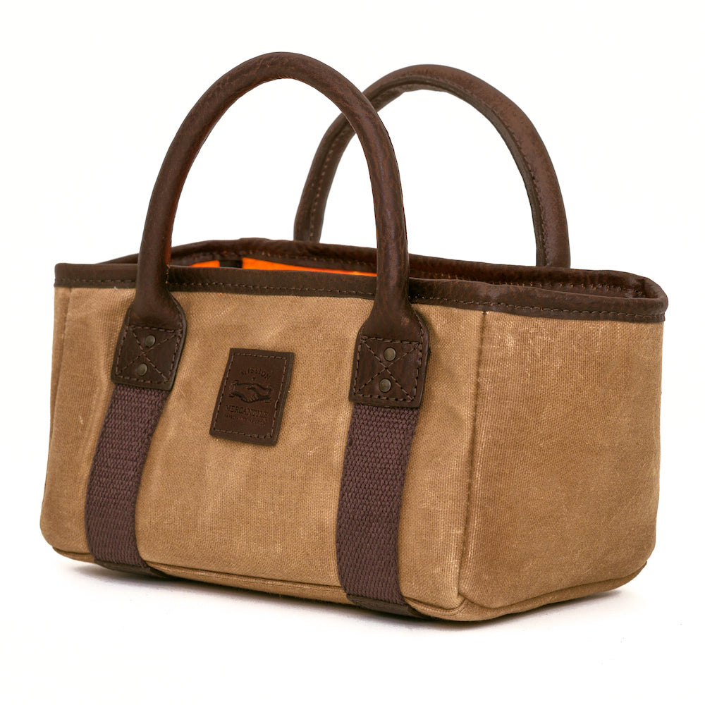 White Wing Leather & Waxed Canvas Hunting Four Box Shell Carrier