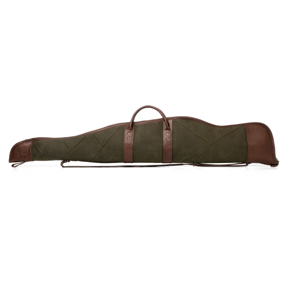 White Wing Leather & Waxed Canvas Hunting Rifle Case