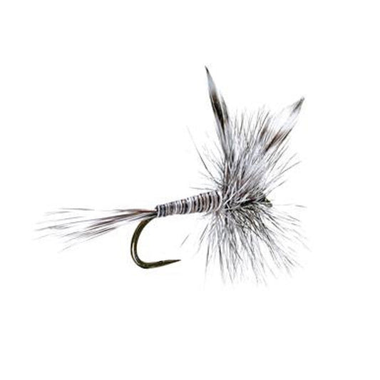 Barbless Mosquito Classic Trout Dry Fly Fishing 6 Flies - Hook Size 16