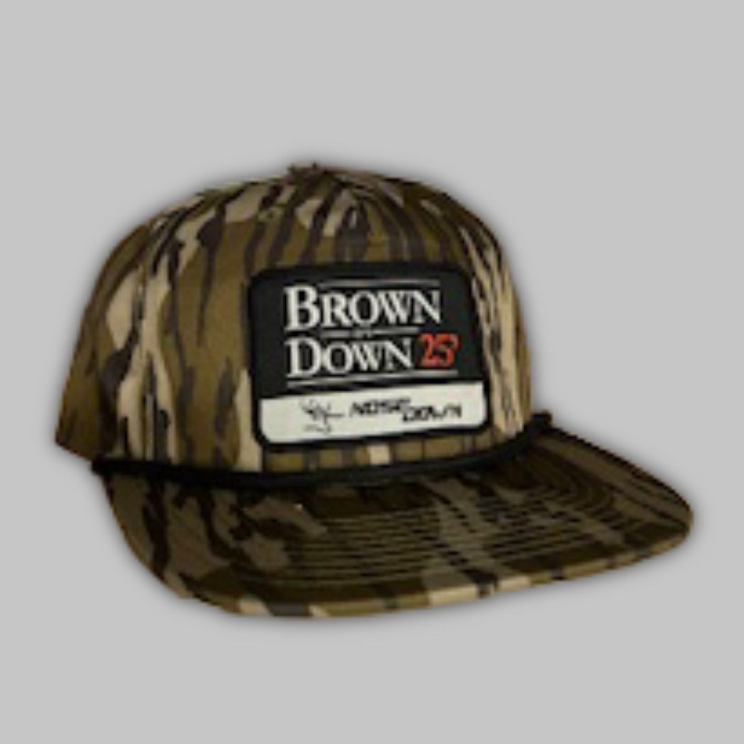 Brown Down 26 Rope Hat