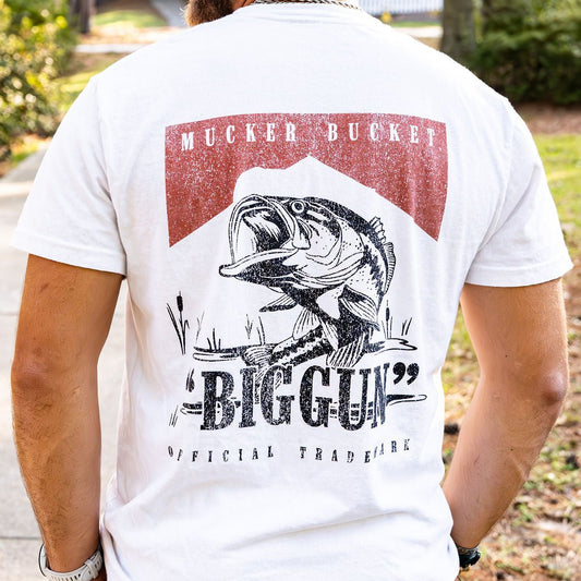 "Biggun" White Premium Tee