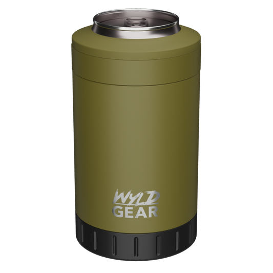 Nicklaus Gold Bear - 12oz Multi Can Cooler