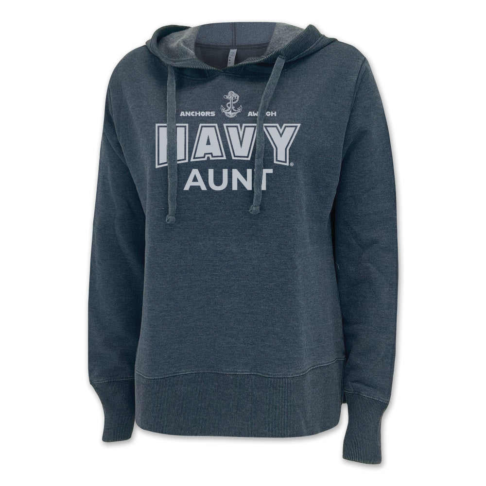 Navy Aunt Women's Hood