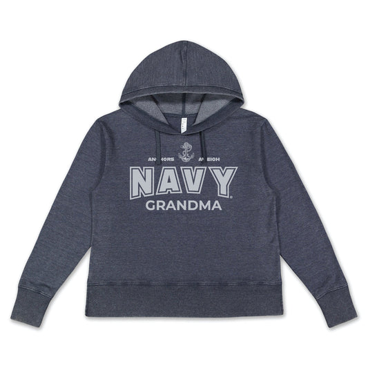Navy Grandma Ladies Hood