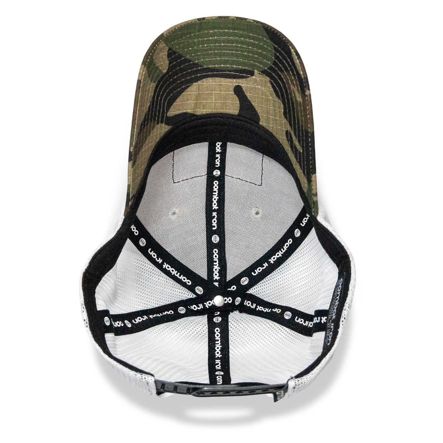 No Weak Shit American Flag Rifle Patch Original Ripstop Snapback Hat