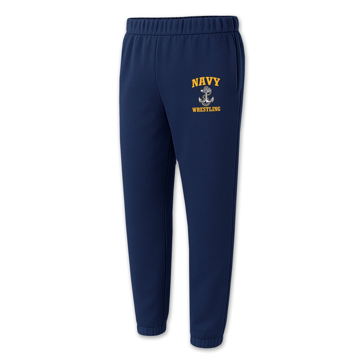 Navy Anchor Wrestling Sweatpants