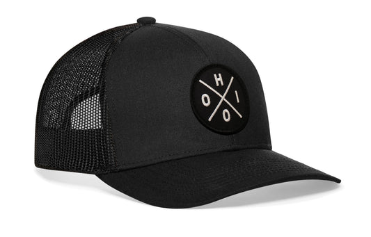 Ohio Trucker Hat | Black OHIO X Snapback