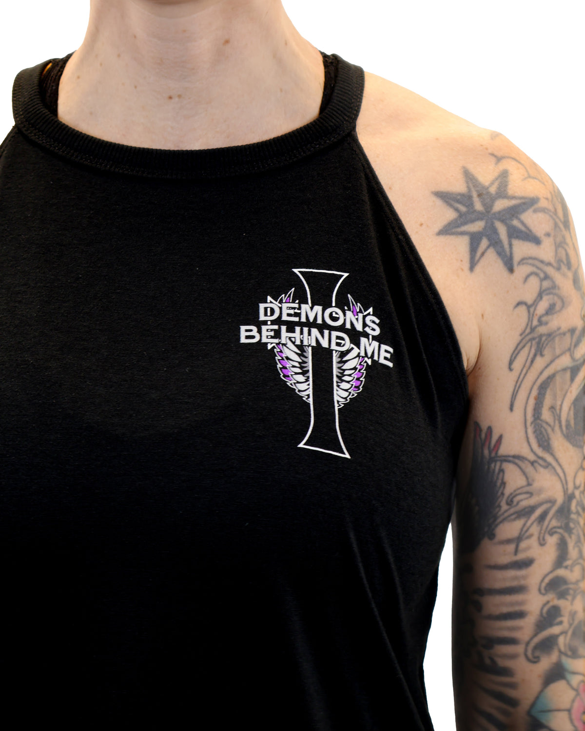 Women’s “OLD ME IS DEAD” Rocker Tank Top