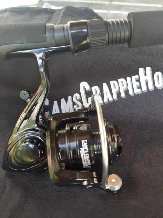Cam's "Orange Poseidon" 6'2 ( 6+1 BB) Spinning Rod and Reel Combo