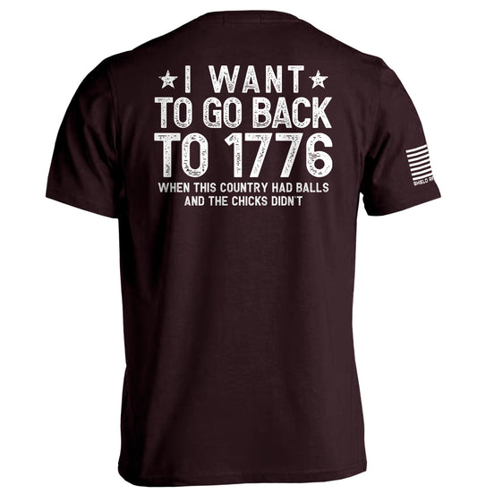 I Want To Go Back To 1776