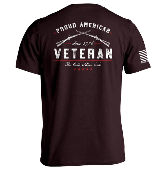 Proud American Veteran The Oath Never Ends