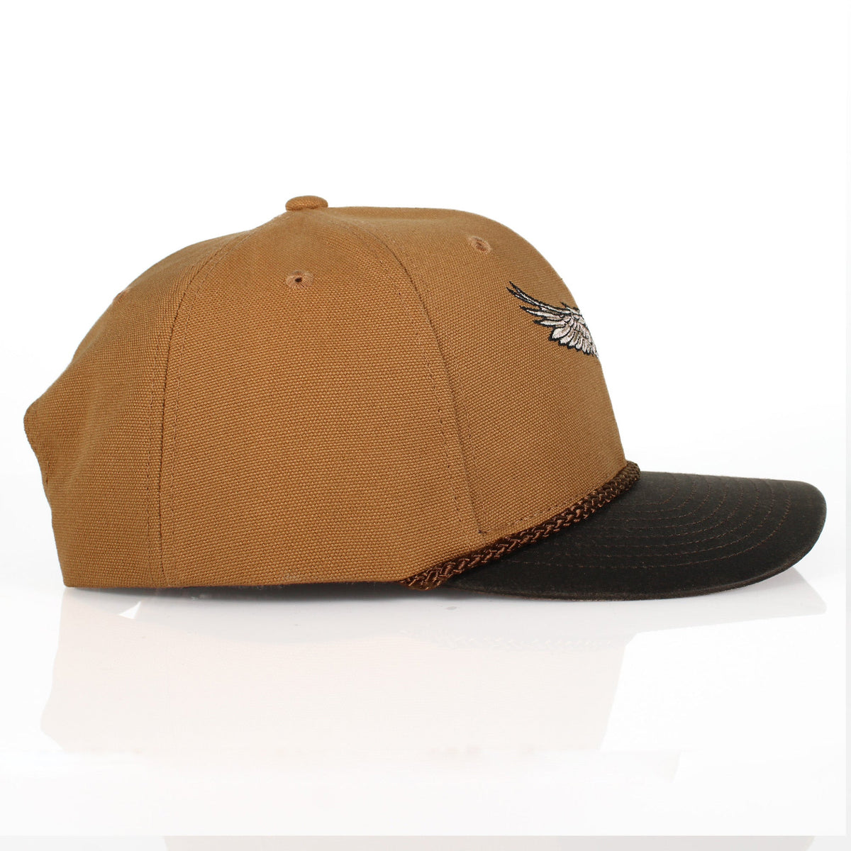 Canvas Mallard Drake Duck Hat with Wax Cloth Visor