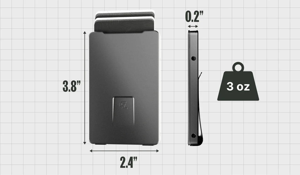 Groove Life Classic Groove Wallet® - Midnight Black