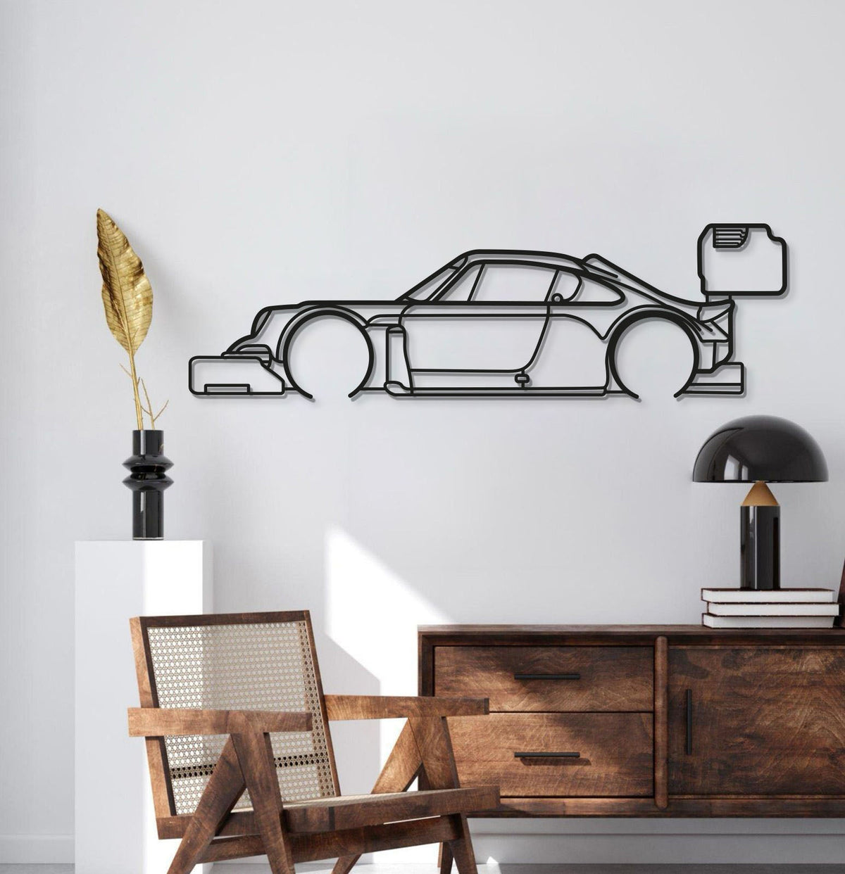 911 Pikes Peak Metal Car Wall Art - MT0869