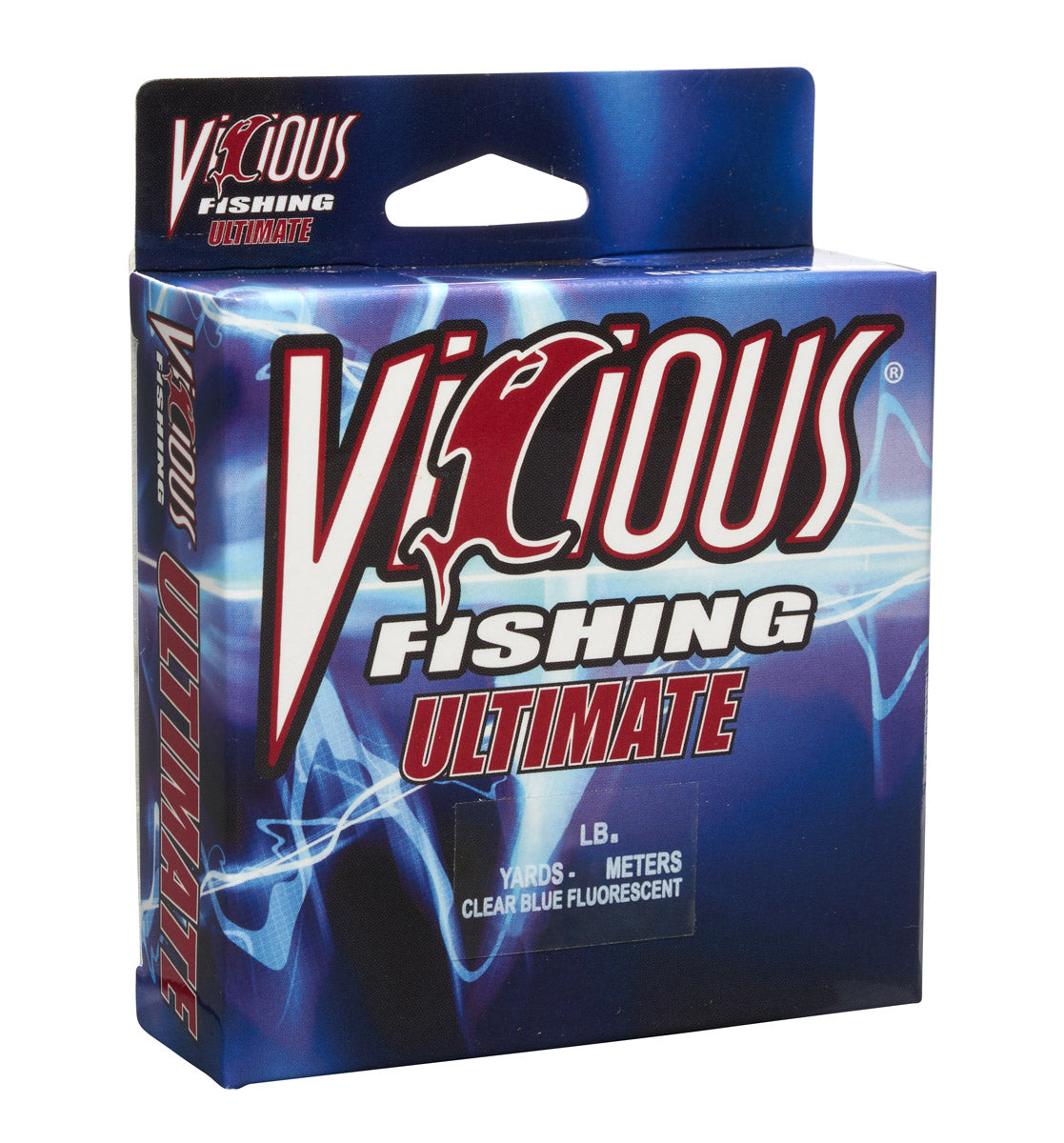 Vicious Ultimate Clear-Blue Fluorescent Mono - 8 Lb Test
