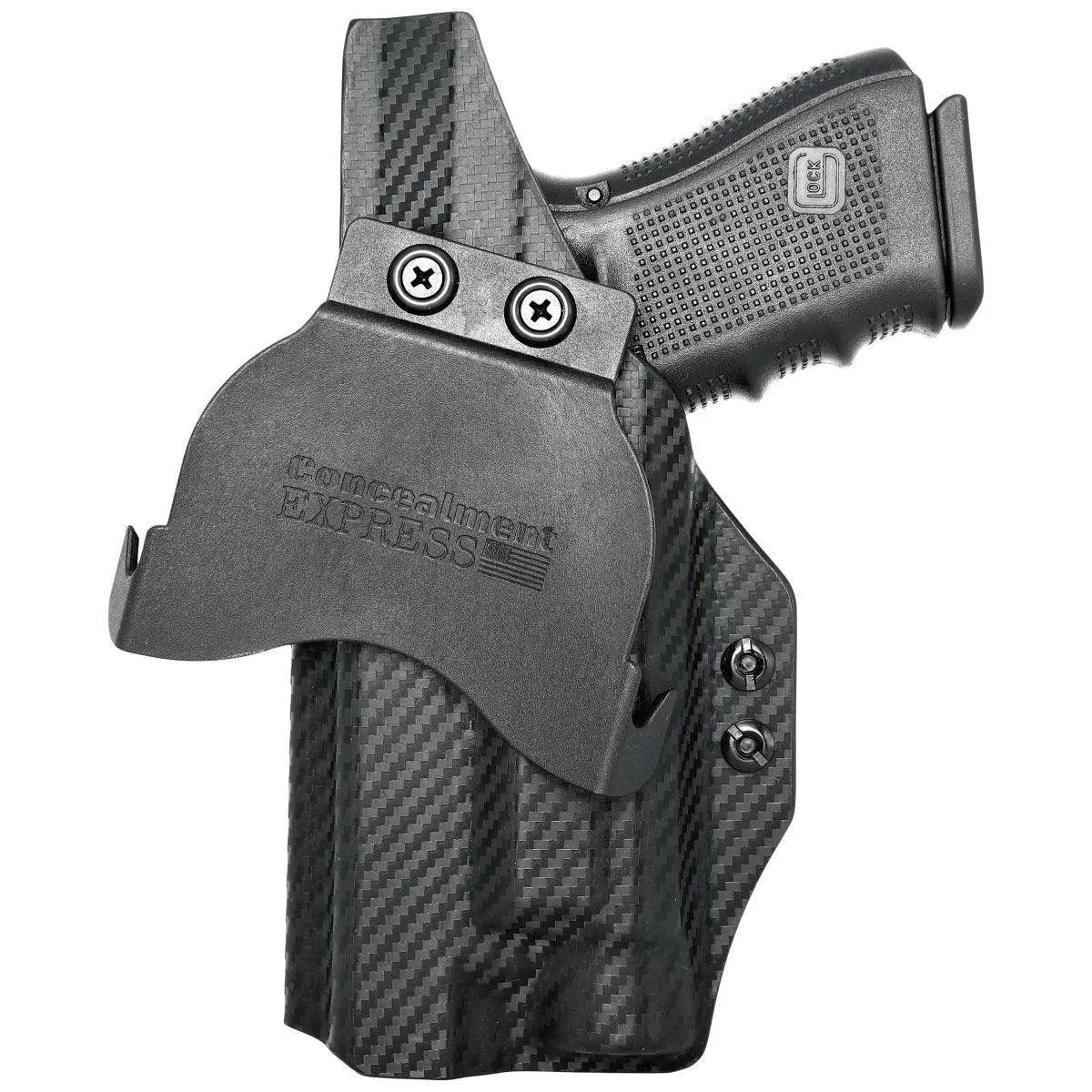 Paddle Holster fits: Glock 17 19 19X 26 31 32 33 34 45 47 49 TLR7/7A/7X