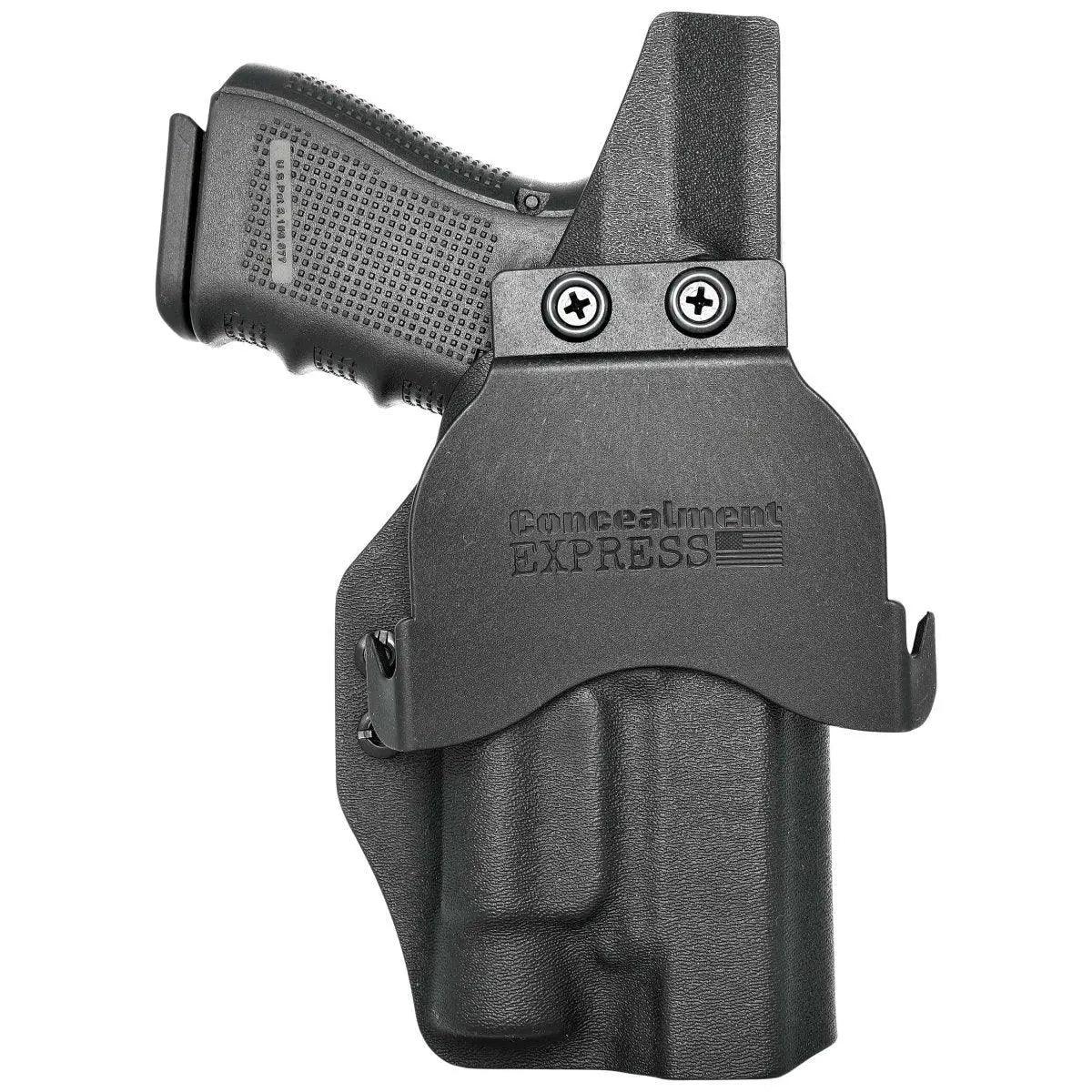 Paddle Holster fits: Glock 17 19 19X 26 31 32 33 34 45 47 49 TLR7/7A/7X