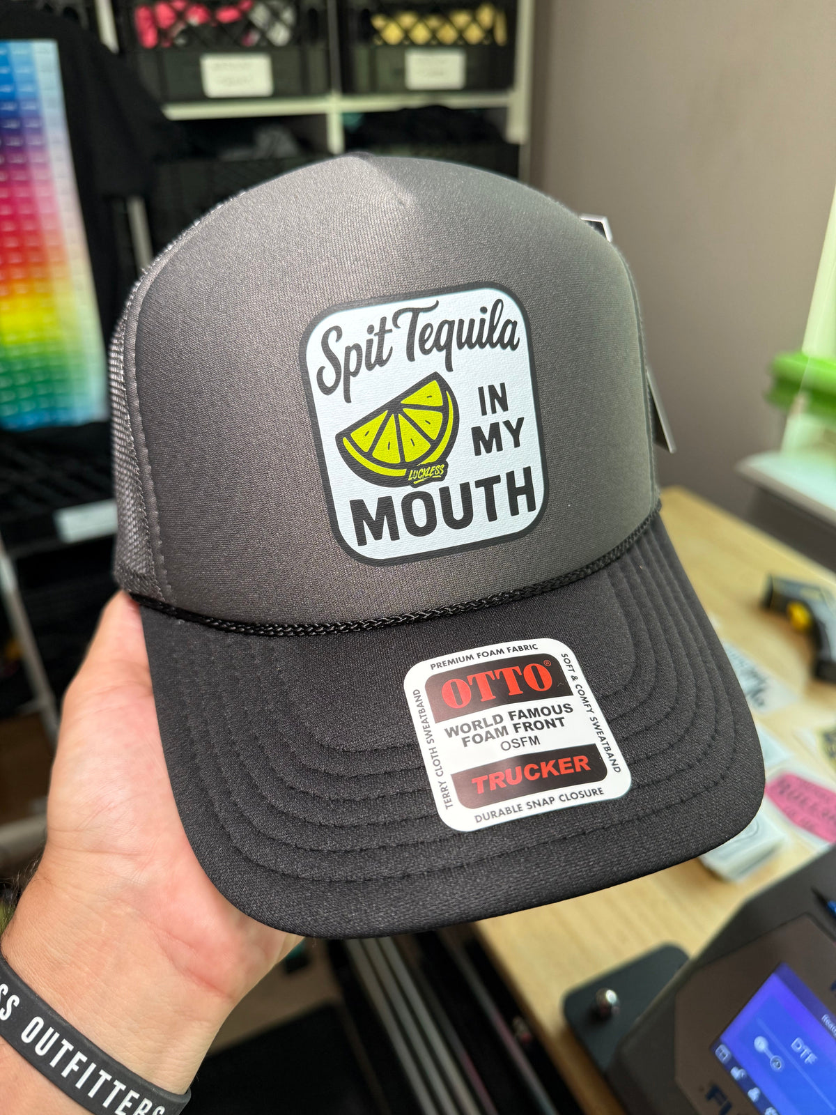 Spit Tequila in My Mouth Trucker Hat