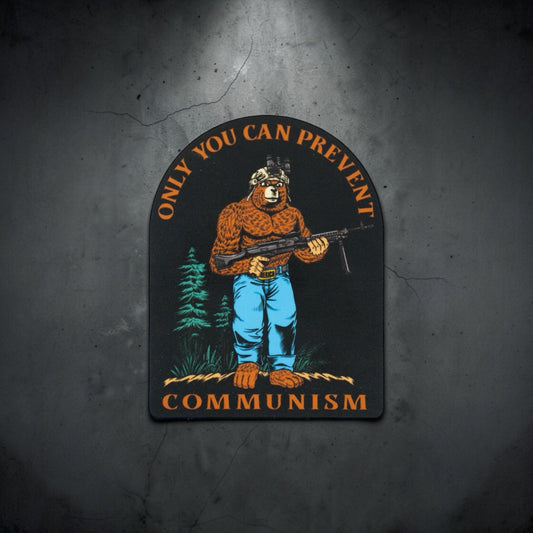 Smokey The Patriot Sticker