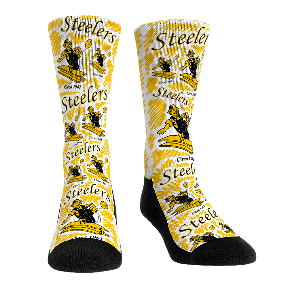 Pittsburgh Steelers - Throwback Logo Sketch