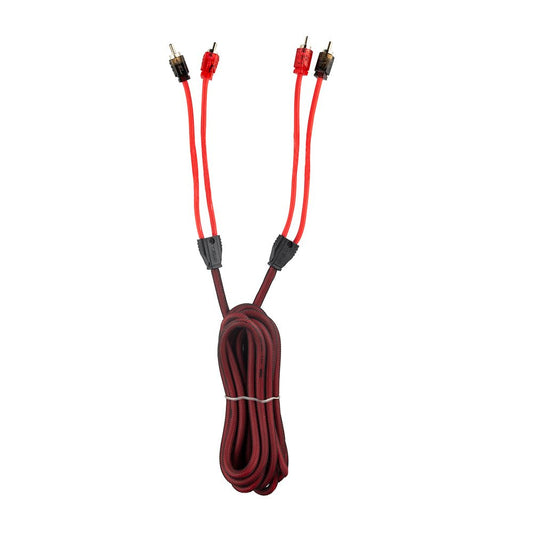 Level 2 RCA 100% Copper OFC 12 Feet - RED