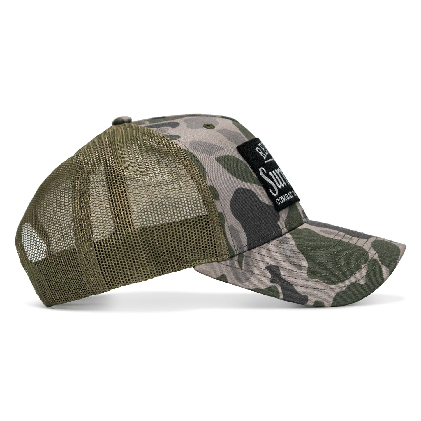 Refuse To Surrender B/W Patch Snapback Hat