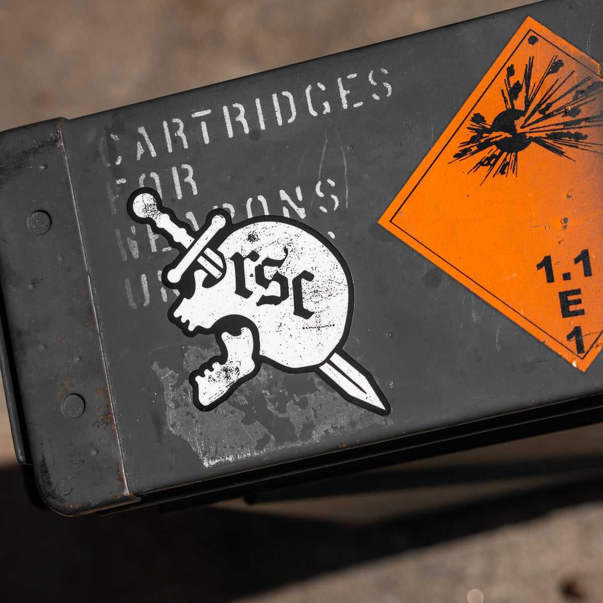 Revival RSC Skull Decal