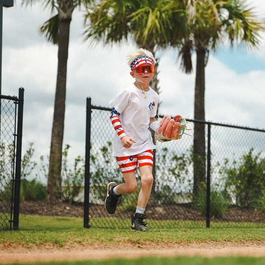 USA Flag Ice Cream Arm Sleeve