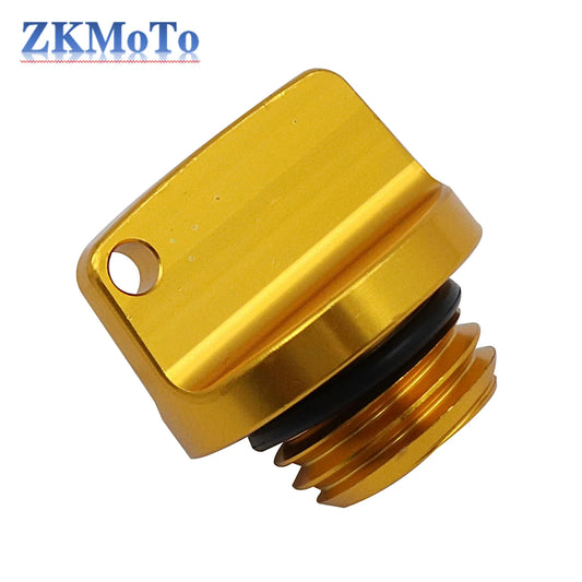 Motorcycle Crankcase Cap CNC Engine Oil Filler Screw Cover