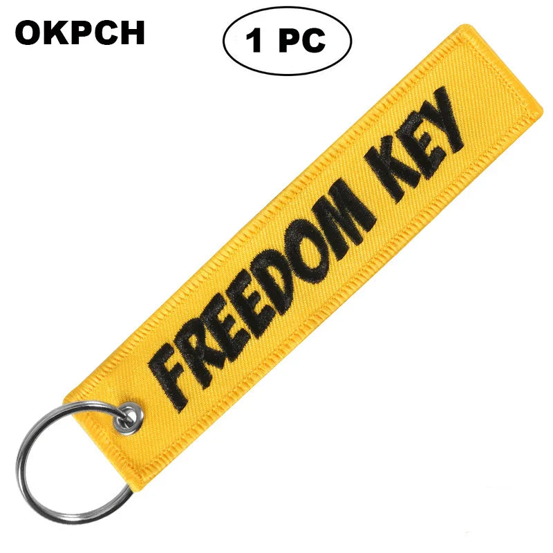 Freedom Key - Motorcycle Keychain