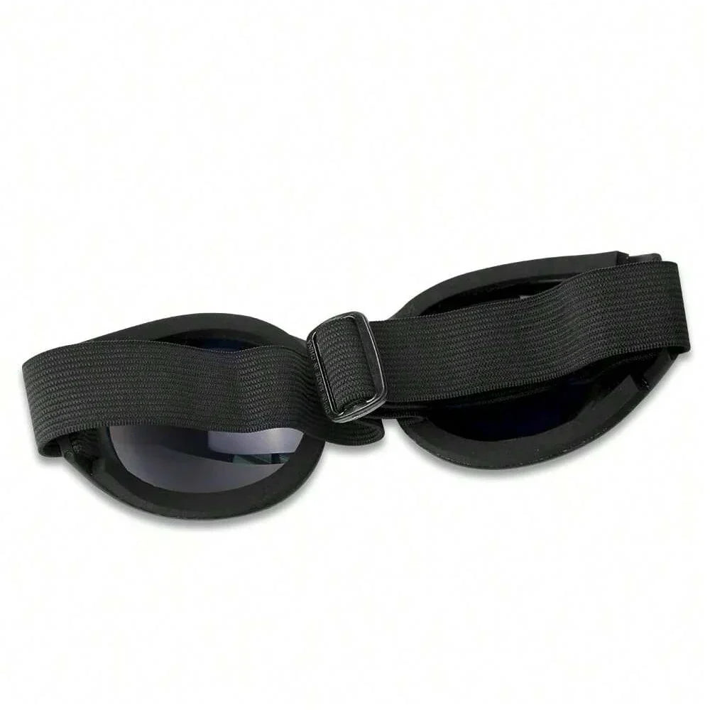 Motorcycle Leather Retro Goggles