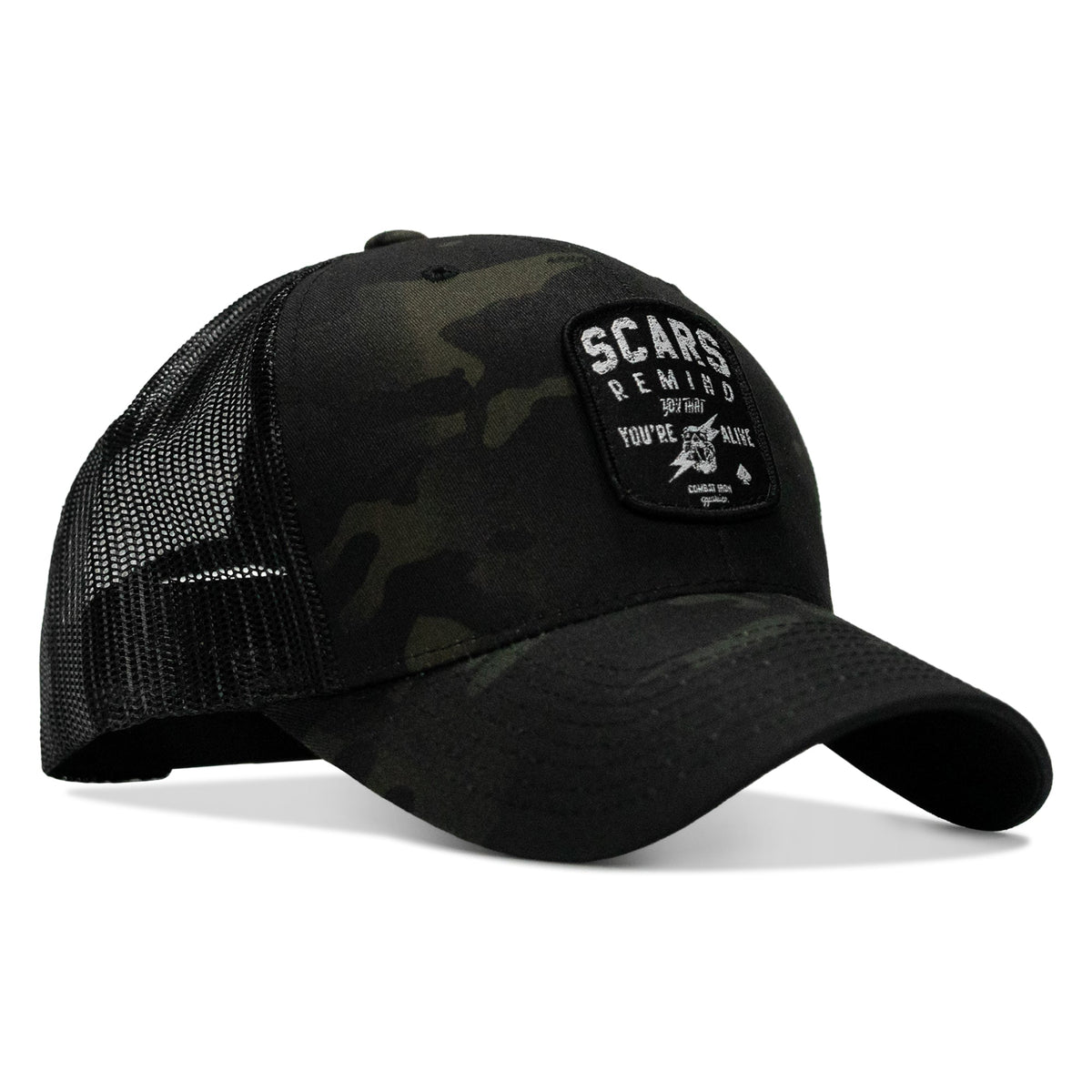 Scars Patch Snapback Hat