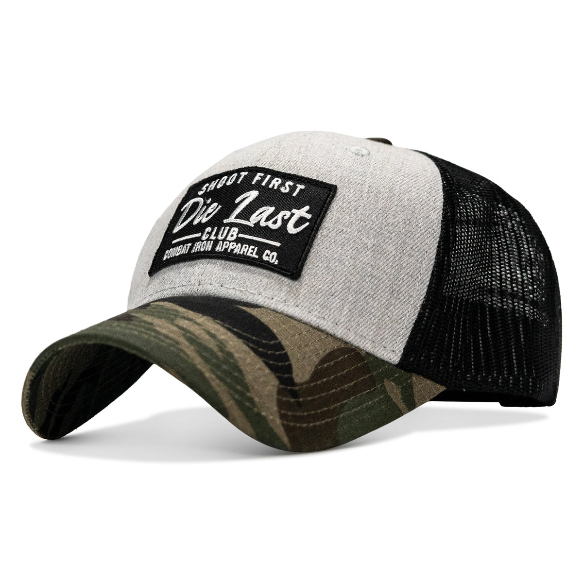 Shoot First. Die Last. Club Patch Snapback