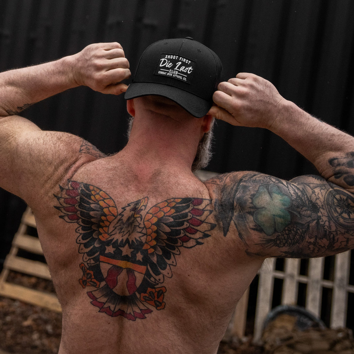 Shoot First. Die Last. Club Patch Snapback