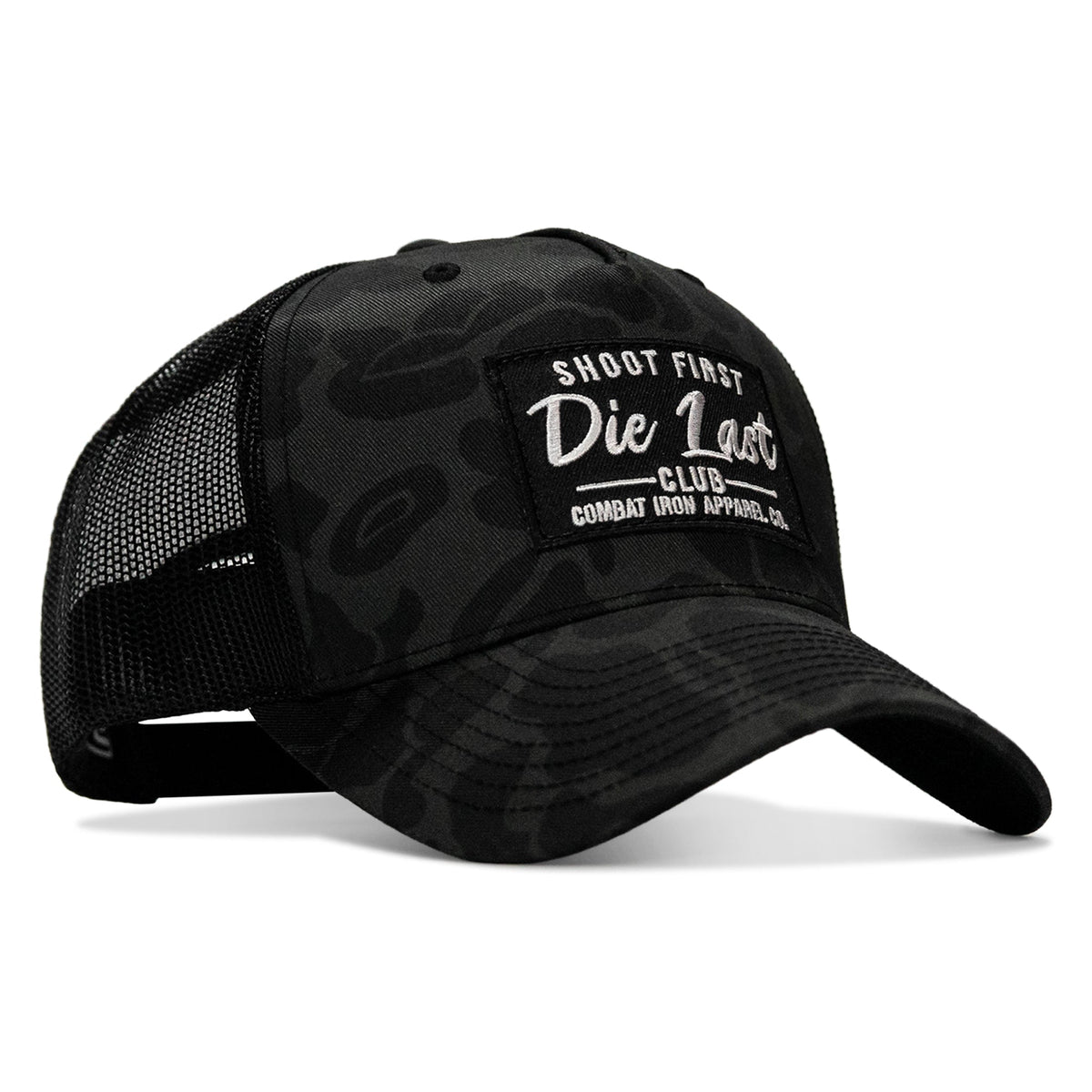 Shoot First. Die Last. Club Patch Snapback