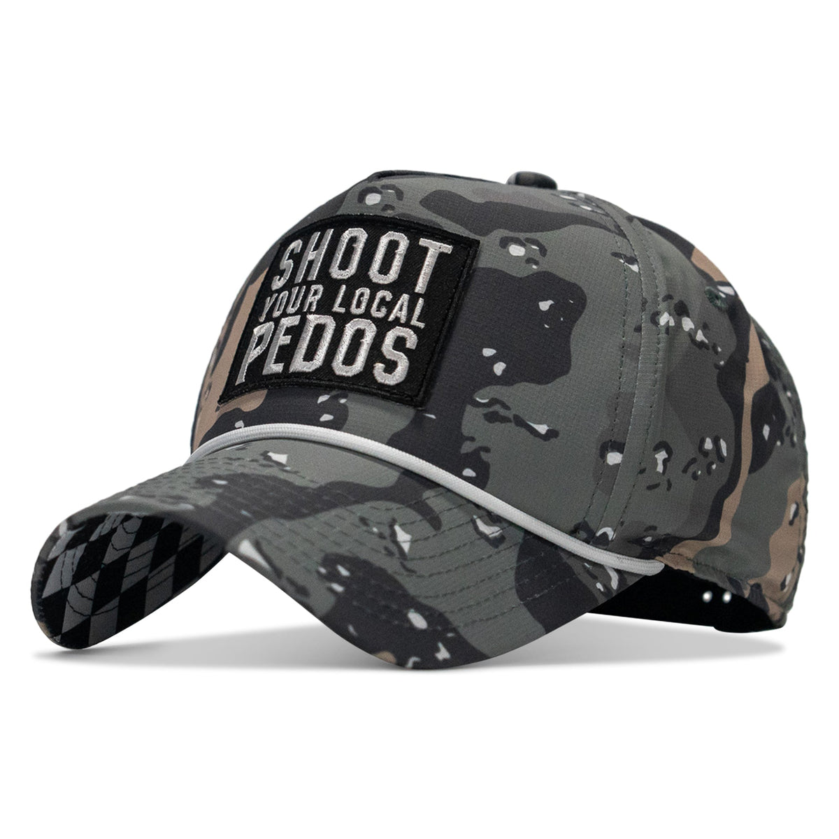 Shoot Your Local Pedos Patch Weekender Waterproof Snapback