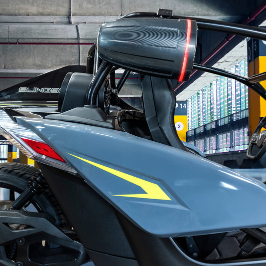 NXL 8" Marine and Powersports Towers LED RGB Lights 125 Watts Rms - Black Carbon Fiber