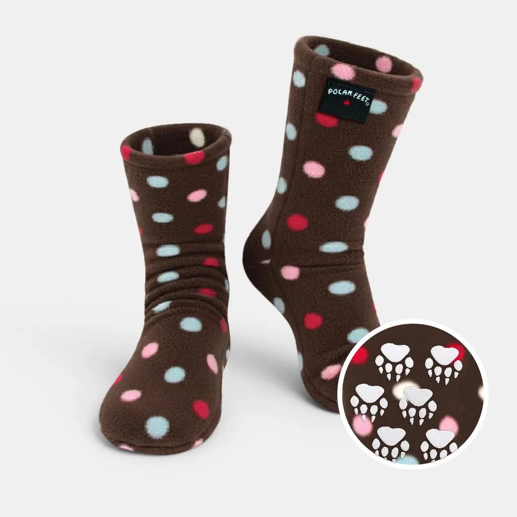 Polar Feet Fleece Socks - Smarties