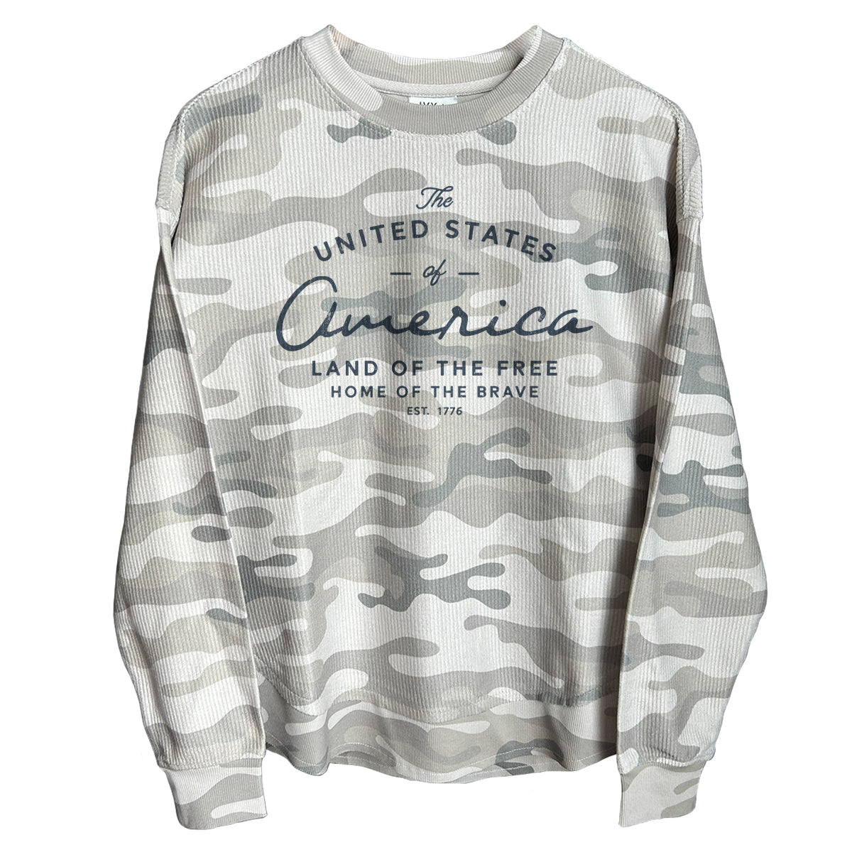 United States Of America (Front) Corded Poncho